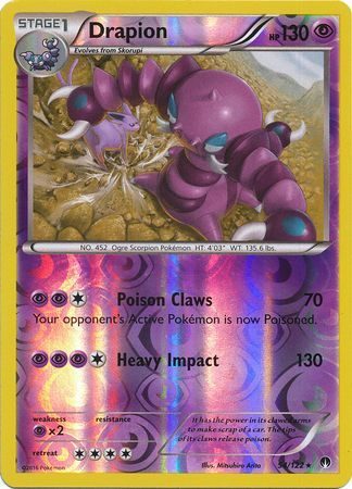Drapion - 54/122 - Reverse