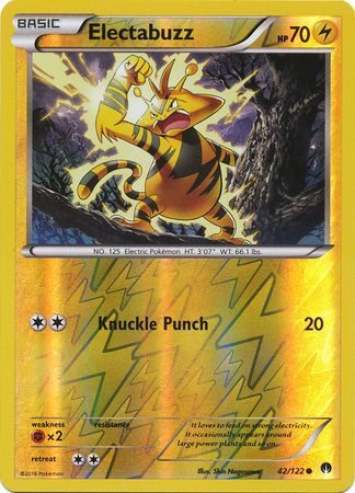 Electabuzz - 42/122 - Reverse