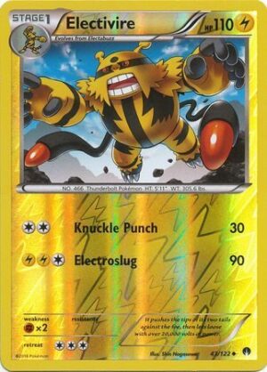 Electivire - 43/122 - Reverse