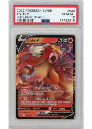 Entei V 022/172 PSA 10