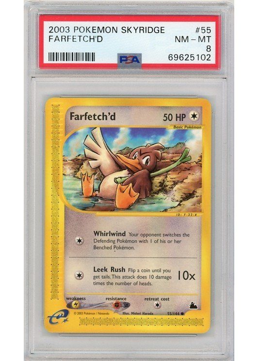 Farfetch´d 55/144 PSA 8