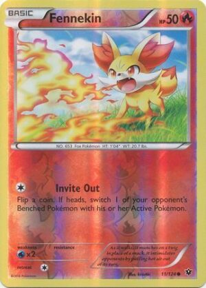 Fennekin - 11/124 - Reverse
