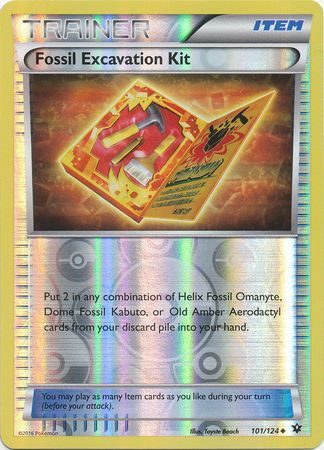 Fossil Excavation Kit - 101/124 - Reverse