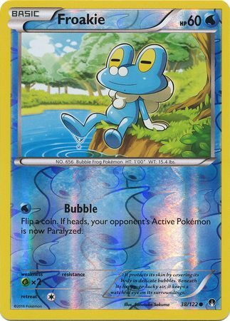 Froakie - 38/122 - Reverse