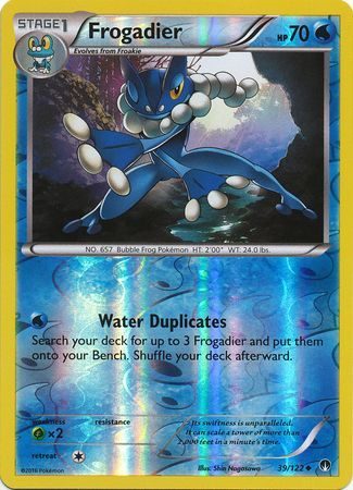 Frogadier - 39/122 - Reverse