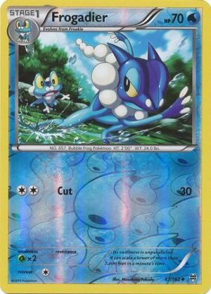 Frogadier - 47/162 - Reverse