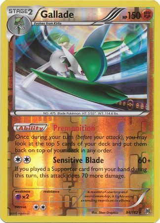 Gallade - 84/162 - Reverse