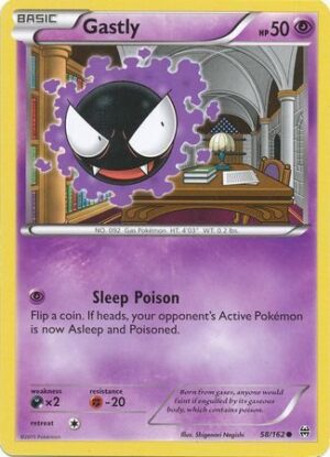 Gastly - 58/162