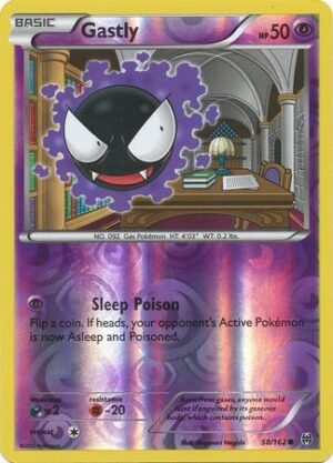 Gastly - 58/162 - Reverse