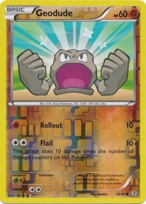 Geodude - 43/83 - Reverse