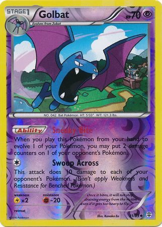Golbat - 31/83 - Reverse