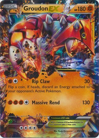 Groudon EX - 85/160