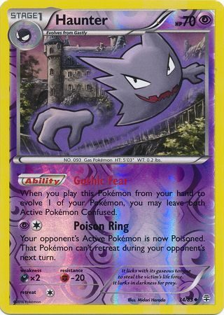 Haunter - 34/83 - Reverse