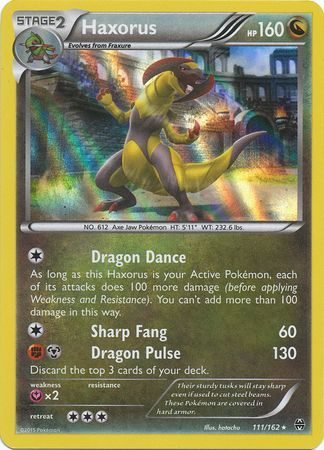 Haxorus - 111/162 (Holo)