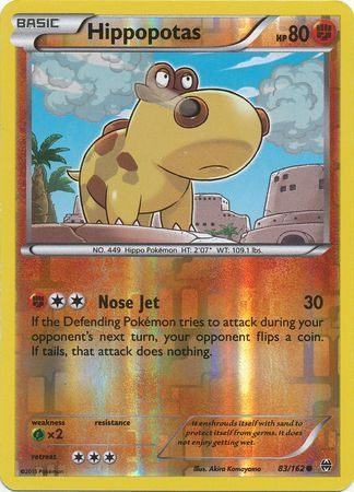 Hippopotas - 83/162 - Reverse