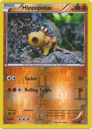 Hippopotas - 87/160 - Reverse