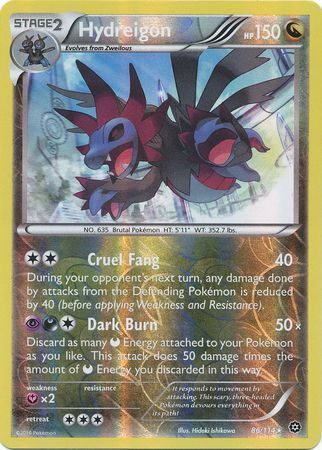 Hydreigon - 86/114 - Reverse