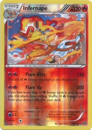 Infernape - 20/114 - Reverse