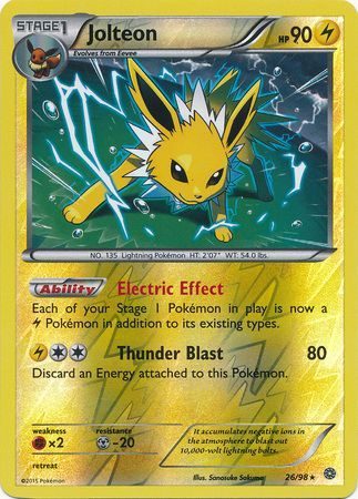 Jolteon - 26/98 - Reverse