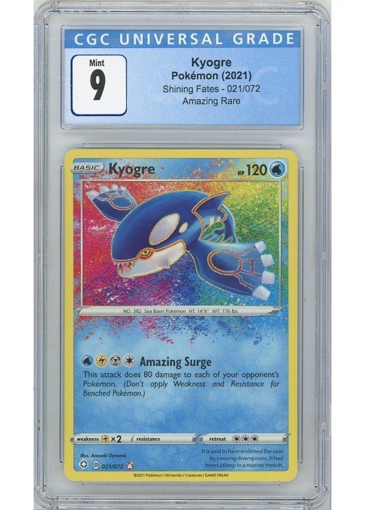 Kyogre – 021/072 – CGC 9