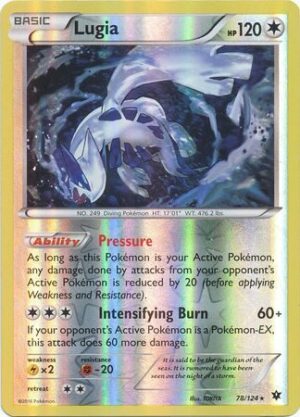 Lugia - 78/124 - Reverse