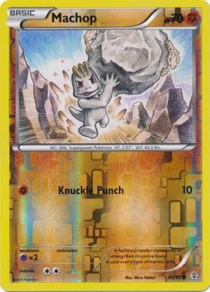Machop - 40/83 - Reverse