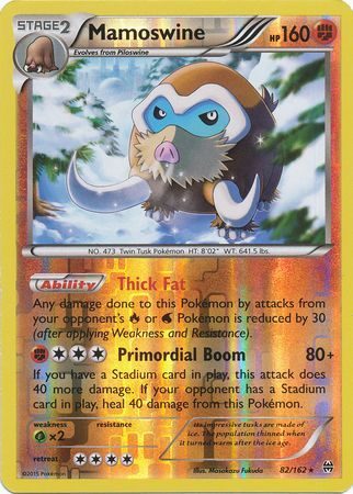 Mamoswine - 82/162 - Reverse