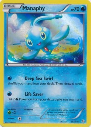 Manaphy - 56/160 (Holo)