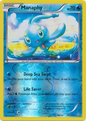 Manaphy - 56/160 - Reverse
