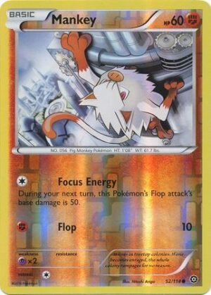Mankey - 52/114 - Reverse