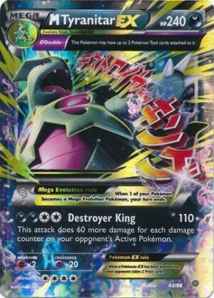 Mega Tyranitar-EX - 43/98