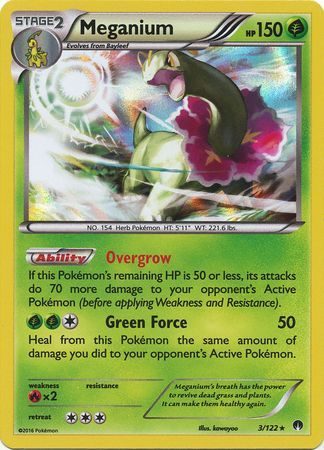 Meganium - 3/122 (Holo)