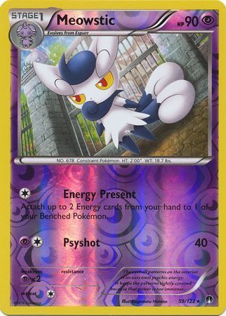 Meowstic - 59/122 - Reverse