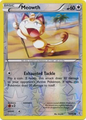 Meowth - 53/83 - Reverse