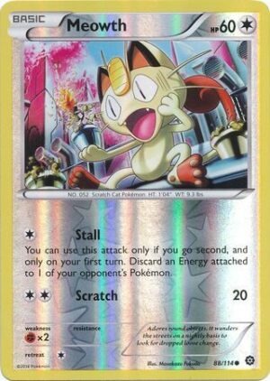 Meowth - 88/114 - Reverse