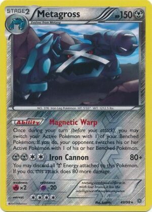 Metagross - 49/98 - Reverse
