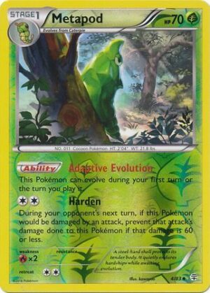 Metapod - 4/83 - Reverse