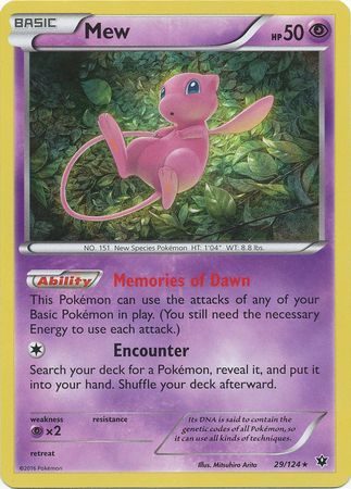 Mew - 29/124 (Holo)