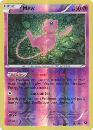 Mew - 29/124 - Reverse