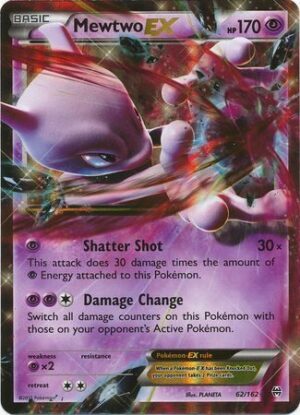 Mewtwo-EX - 62/162