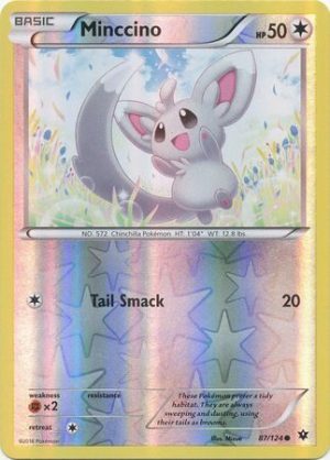 Minccino - 87/124 - Reverse