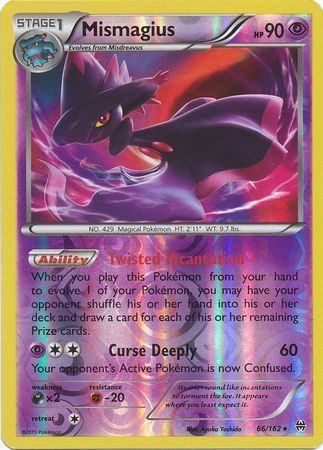 Mismagius - 66/162 - Reverse