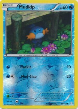 Mudkip - 33/160 - Reverse