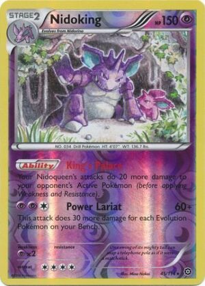 Nidoking - 45/114 - Reverse