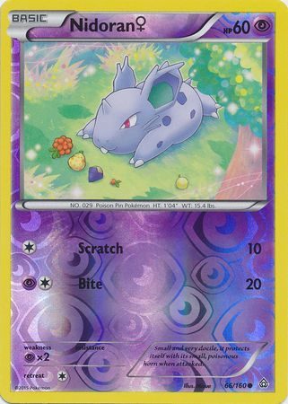 Nidoran(f) - 66/160 - Reverse