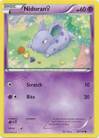 Nidoran(f) - 66/160