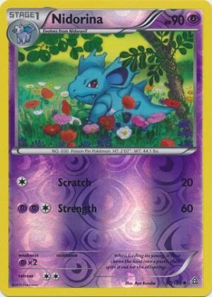 Nidorina - 67/160 - Reverse