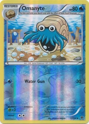 Omanyte - 17/124 - Reverse