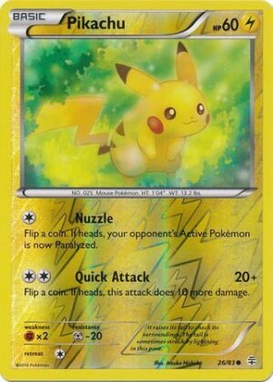 Pikachu - 26/83 - Reverse