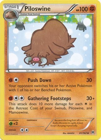 Piloswine - 81/162